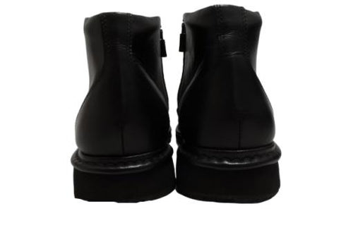 【Rinescante Valentiano23 ブラック】ストリングタイプチャッカブーツ